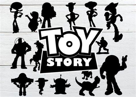 Download Toy Story SVG, Toy Story silhouette, Toy Story silhouette ...
