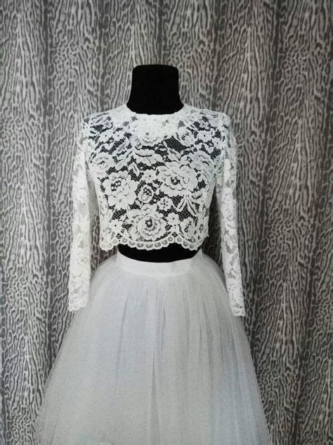 Wedding Lace Top Bridal Top White Ivory Wedding Dress Wedding Top