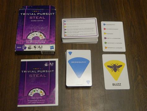 Maybe you would like to learn more about one of these? Trivial Pursuit Steal Card Game Review | Geeky Hobbies