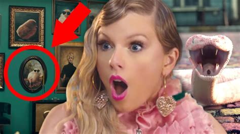 All The Easter Eggs In Taylor Swift Me Music Video Youtube