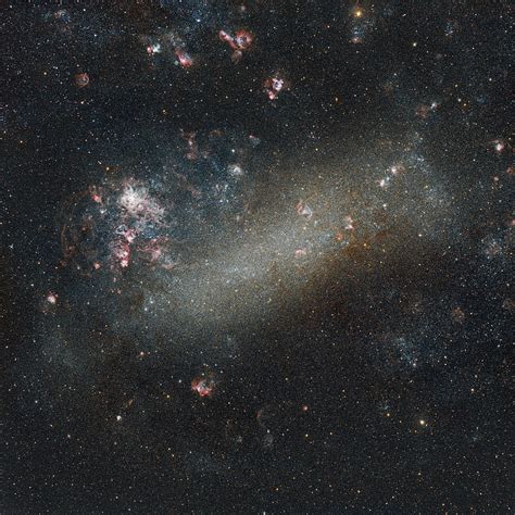 Large Magellanic Cloud Nebula Stars Space Hd Phone Wallpaper Peakpx