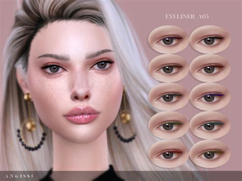 Eyeliner A05 By Angissi At Tsr Sims 4 Updates