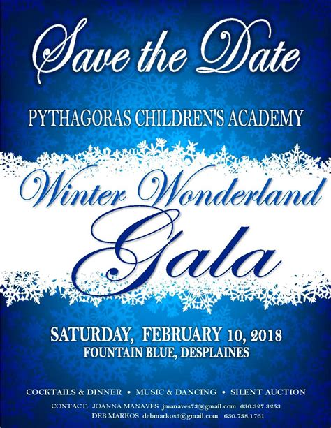 Pythagoras Childrens Academy Winter Wonderland Gala Opa Chicago