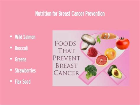 nutrition and breast cancer