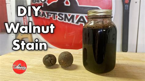 How To Make Walnut Stain Youtube