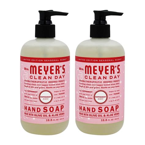 Mrs Meyers Clean Day Hand Soap Olive Oil And Aloe Vera 125 Oz 2 Pack
