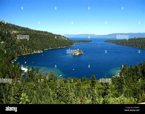Emerald Bay South Lake Tahoe Stock Photo Alamy