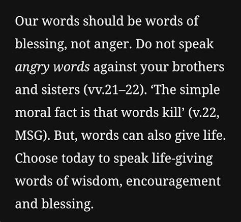 Pin By Caedryn Mckenna On Bible Things Angry Words Speak Life Words