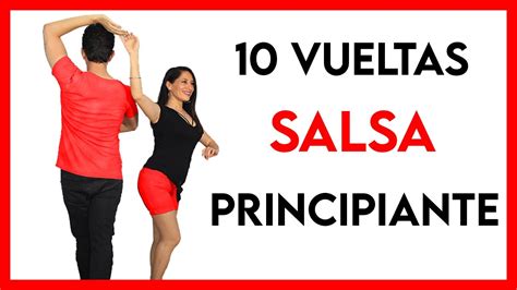 10 Vueltas De Salsa Para Principiantes 🔥💃 Youtube