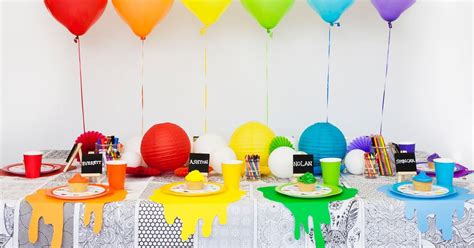 How To Throw An Art Themed Birthday Party Todays Parent