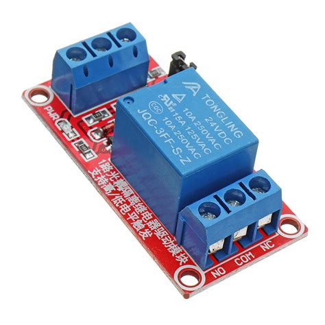 24v 1 channel level trigger optocoupler relay module geekcreit for arduino - products that work ...
