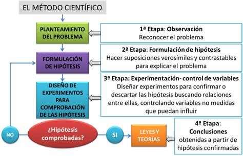 Esquema Del Método Científico ¡fotos And Guía 2021