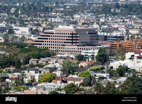 View Of Culver City From Baldwin Hills Scenic Overlook In Los Angeles