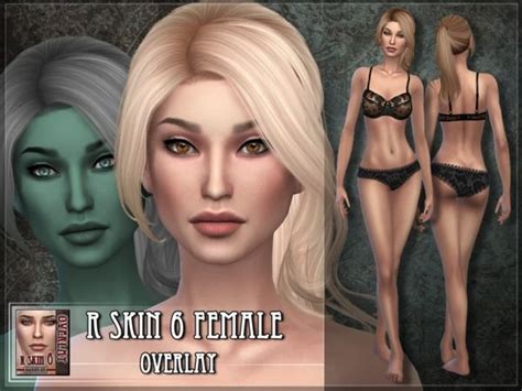 Remussirions R Skin 6 Female Overlay The Sims 4