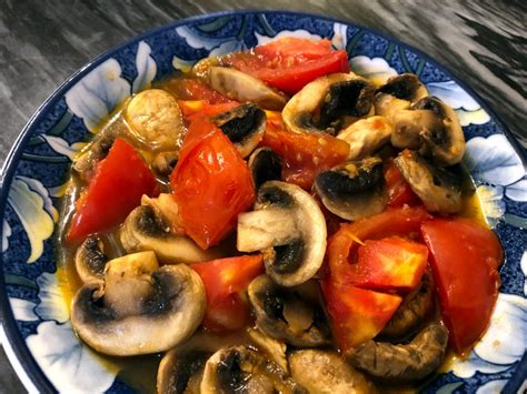 Mushrooms And Tomatoes Stir Fry Oh Snap Lets Eat
