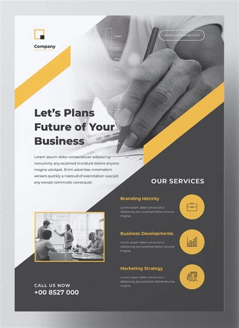 Professional Corporate Business Flyer Template Psd Vector Eps Ai And