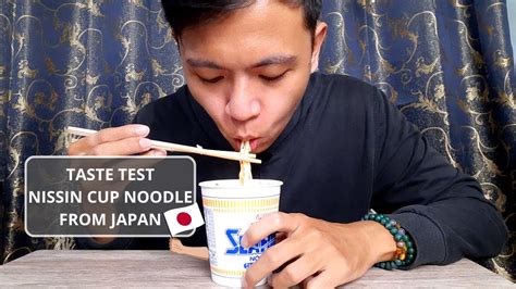 Filipino Tries Japan Nissin Cup Noodles Youtube