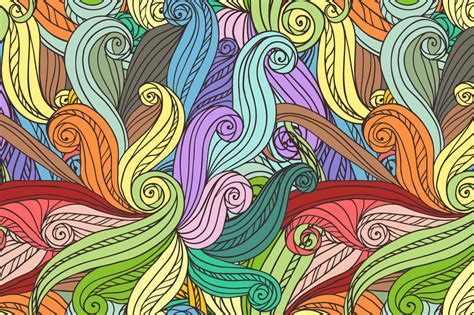 24 Hand Drawn Seamless Patterns 10748 Backgrounds Design Bundles