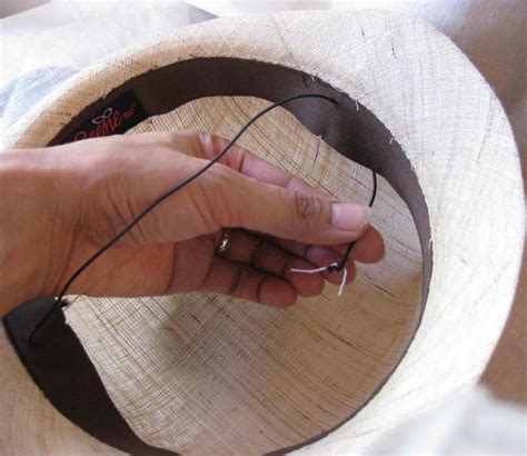 How To Keep Your Hat On Your Head Straw Hat Diy Hats Fitted Hats