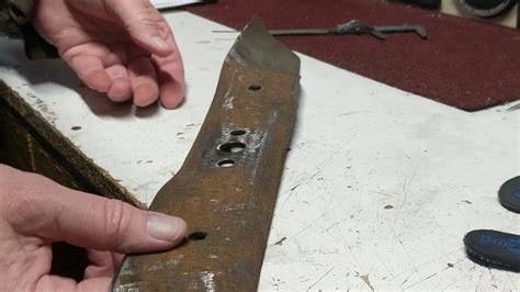 Diagnosing And Replacing A Bent Lawnmower Blade Youtube