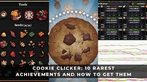 Cookie Clicker Guide 10 Rarest Achievements And How To Get Them