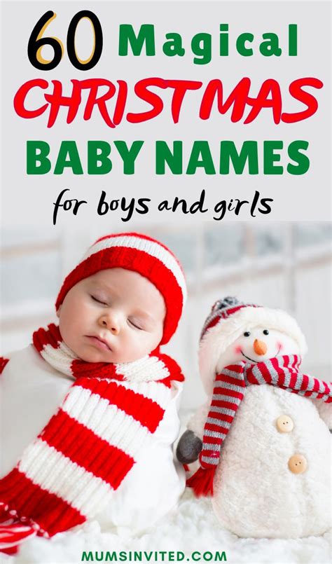Winter Baby Names And Meanings For Girls And Boys Christmas Baby