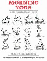 Pictures of Morning Yoga Routine