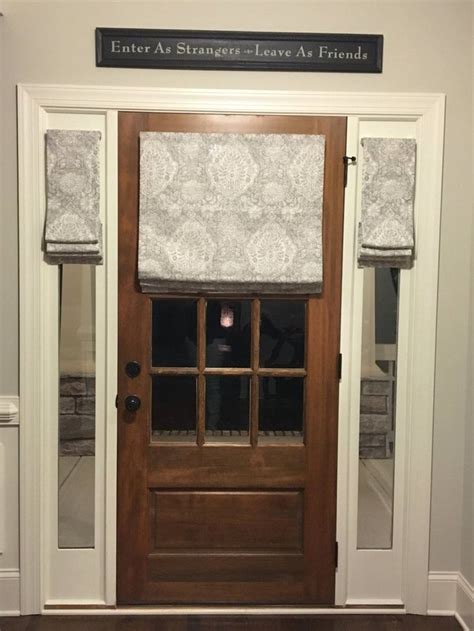 Custom Made Flat Front Roman Shade Window Treatments For Your Etsy