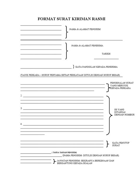 Blog contoh format surat resmi dinas, info persyaratan lamaran pendaftaran lowongan kerja asn cpns pppk, kehidupan sosial, kejadian aneh tapi nyata. Format Surat Kiriman Rasmi
