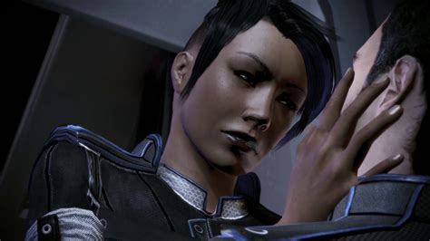 Mass Effect 3 4k Kaidan Romance Scene Youtube