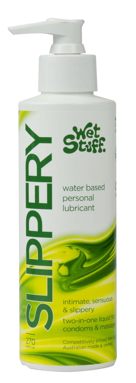 Wet Stuff Slippery — Wet Stuff Australian Personal Lubricants For