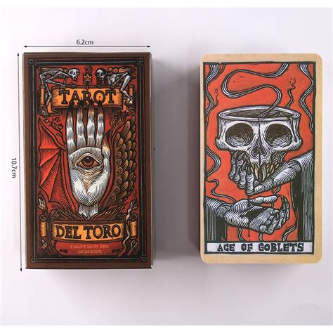 Tarot Del A Tarot Deck And Guidebook Inspired By The World Of Del Toro