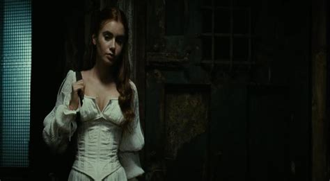 Naked Lily Collins In Priest