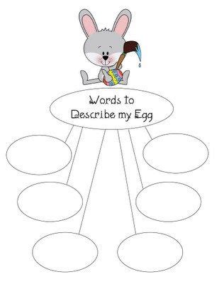 I love fun writing paper and so do my students. Easter Vocabulary Craftivity & Printable | Classroom ...