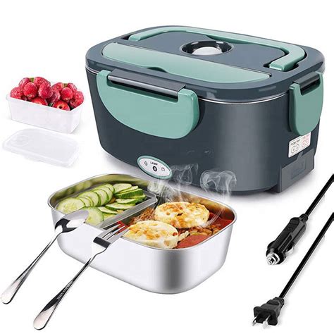 Electric Lunch Box Food Warmer Upgrade W Top Kitchen Gadget