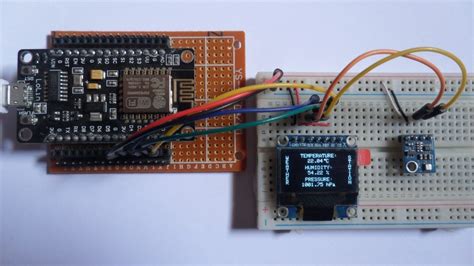 Bme280 With Esp8266 Nodemcu Display Values On Oled Arduino Ide Vrogue