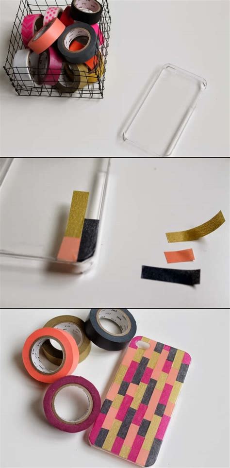 DIY — Customiser sa coque de téléphone avec du masking tape