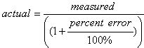 Maybe you would like to learn more about one of these? Percent Error Equations Formulas Calculator - Actual Accepted True