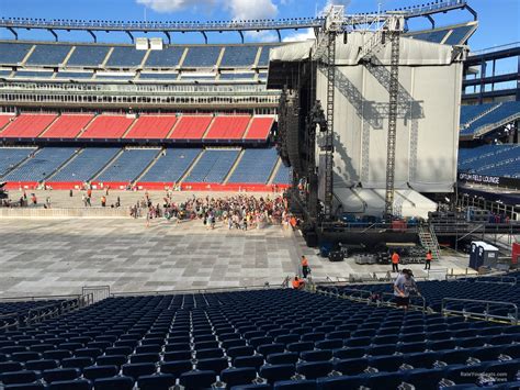 Gillette Seating Chart Concert