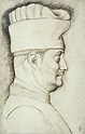 Portrait of Filippo Maria Visconti, duke of Milan (1392-1447, ruled ...