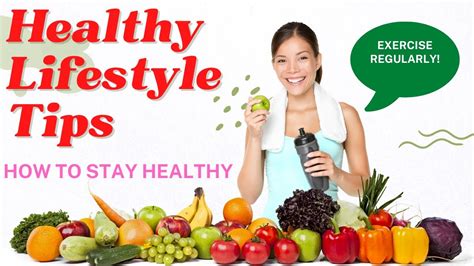 🌷 Tips To Maintain A Healthy Lifestyle 5 Essential Tips To Maintain A