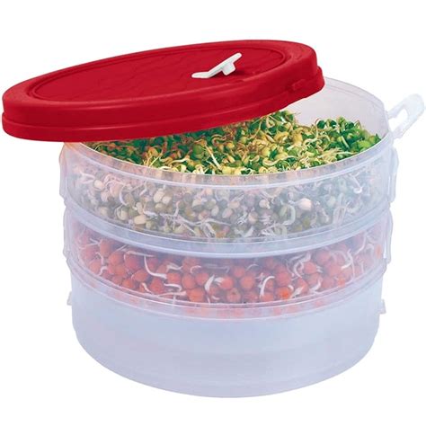 Buy Primeway Plastic Organic Home Sprout Maker Container 3