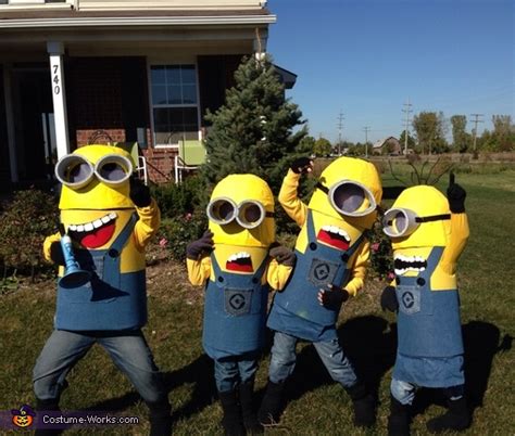 Diy Despicable Me Minions Group Costume Best Diy Costumes