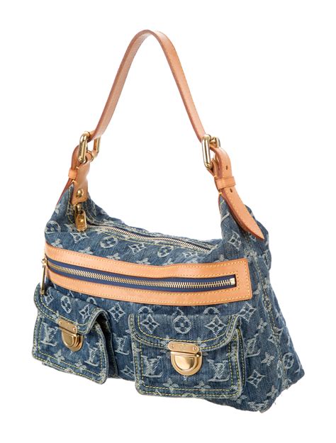 Louis Vuitton Denim Baggy Pm Handbags Lou105437 The Realreal