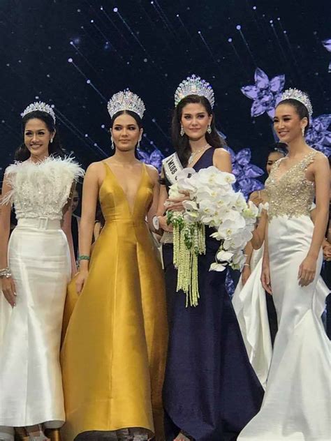 And this year, the winner is and the winner is…. Eye For Beauty: Hot Favorite Wins Miss Universe Thailand 2017