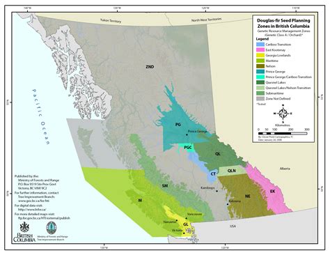 Seed Planning Zone Maps And Spatial Data Province Of