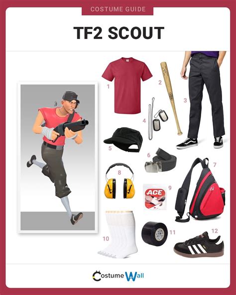 Dress Like Tf2 Scout Costume Halloween And Cosplay Guides