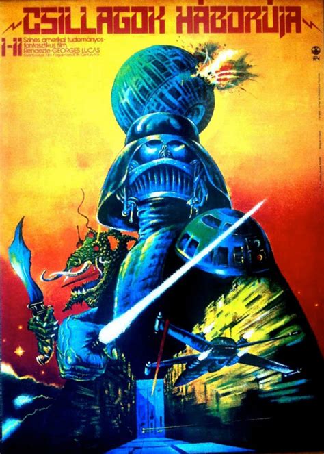 A Collection Of Vintage Star Wars Posters From Around The World