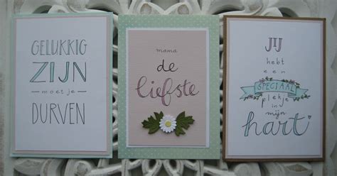 Creaties met Papicolor papier: Handletteren