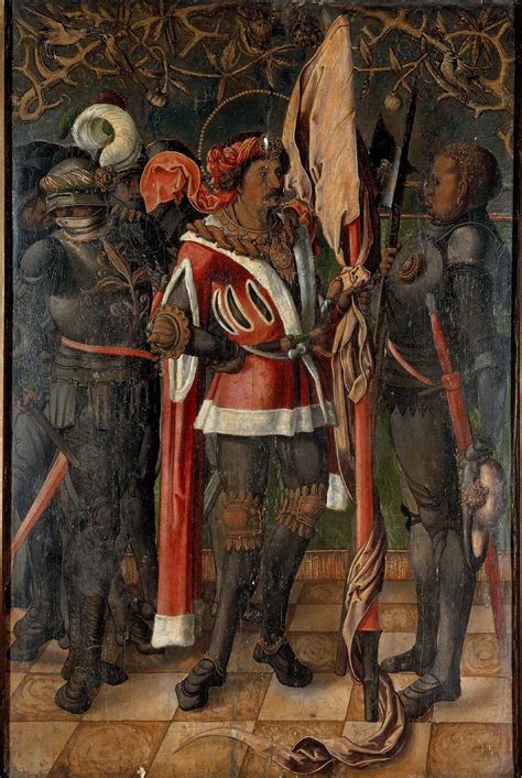 Saint Maurice With Soldiers From The Theban Legion Inner Left Wing